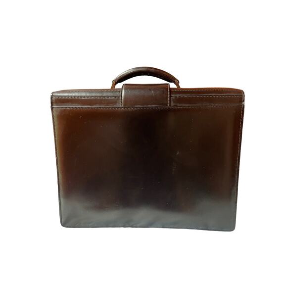 BALLY of Switzerland Leather Briefcase / Pilot - Lawyer - Doctor - Picture 3 of 10